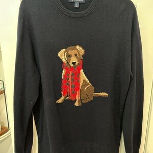 Daniel Cremieux Navy Blue with Dog Design